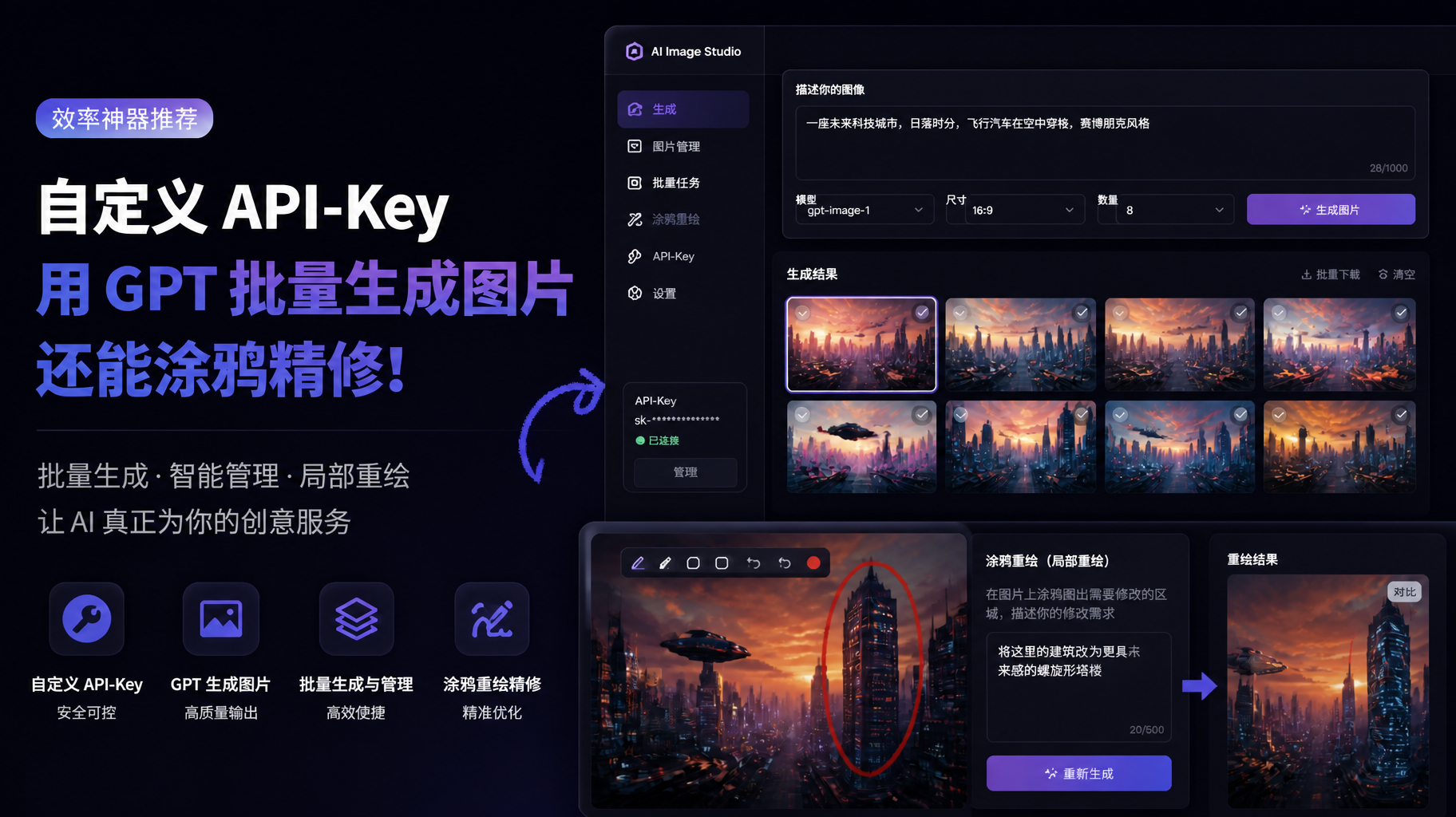 测评与实用指南： GPT Image2 的 AI 图像生成与管理网站